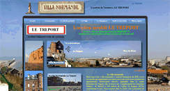 Desktop Screenshot of lavillanormande-letreport.com